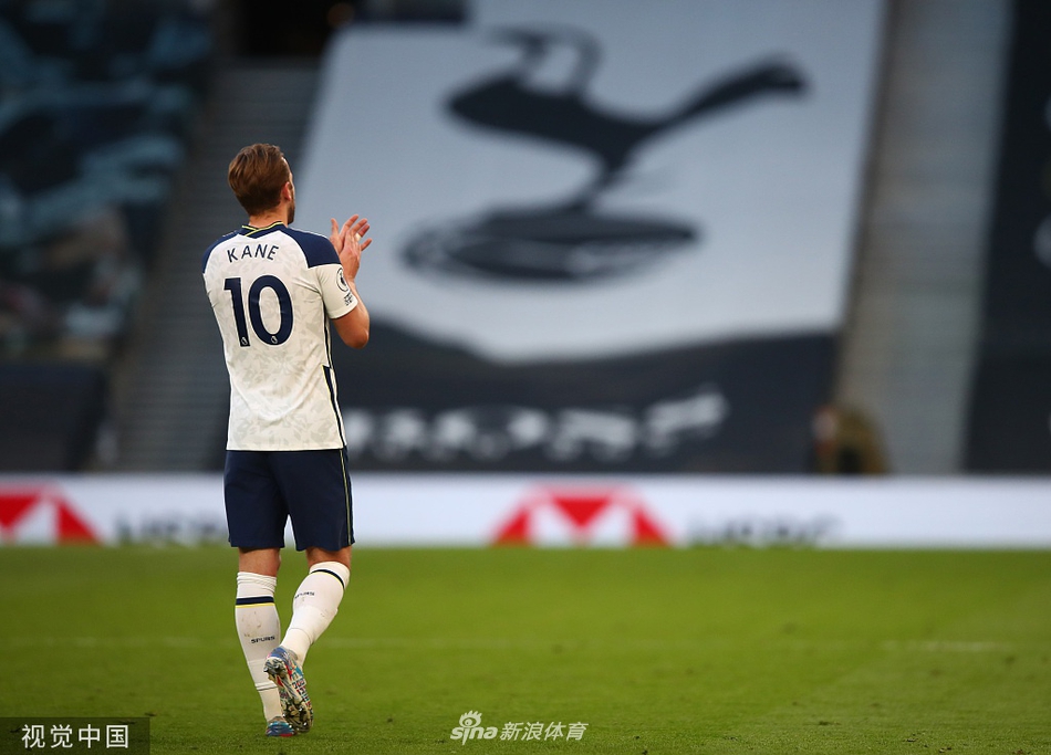 [英超]热刺1-2维拉 主场3连胜被终结