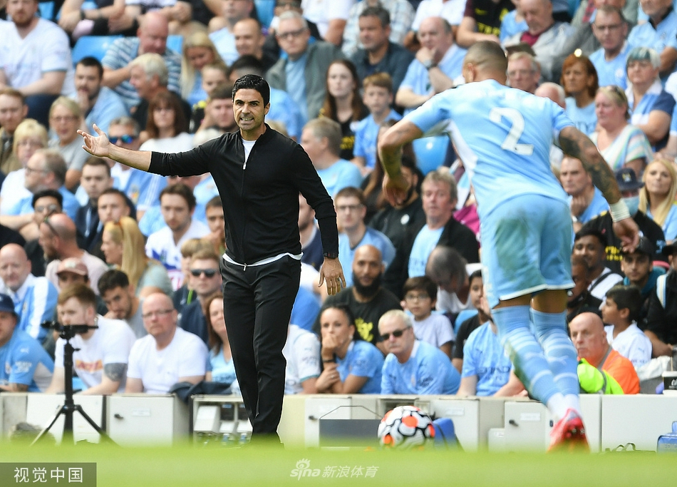 [英超]曼城5-0阿森纳 热苏斯传射