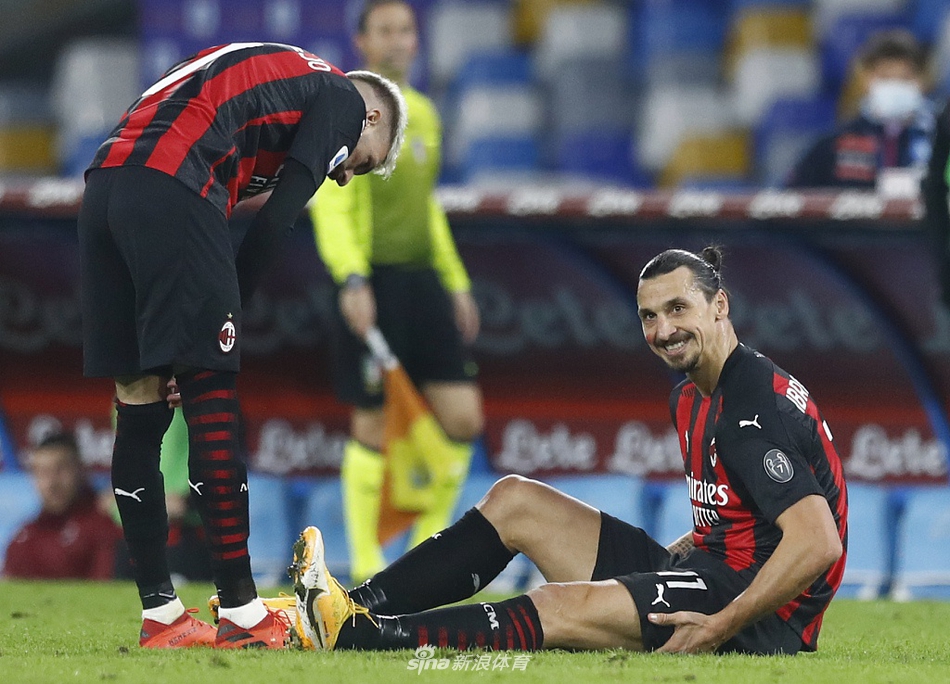 [意甲]那不勒斯1-3AC米兰 伊布两球