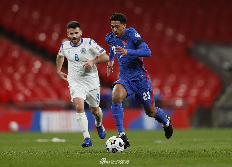 [世预赛]英格兰5-0圣马力诺 勒温两球