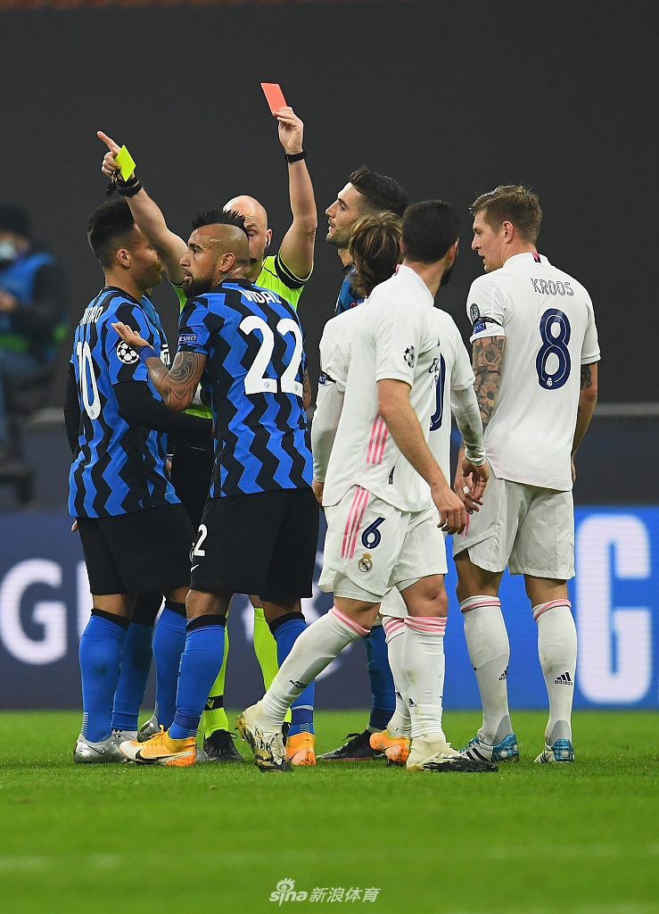 [欧冠]国米0-2皇马 阿扎尔点球破门