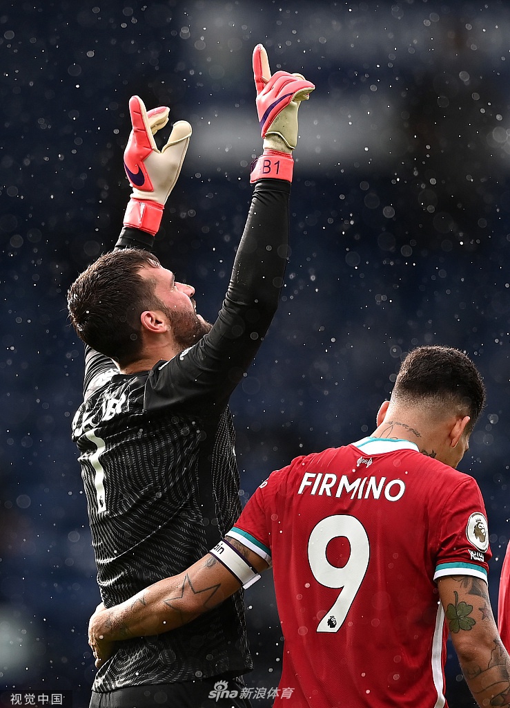 [英超]西布朗1-2利物浦 阿利森绝杀