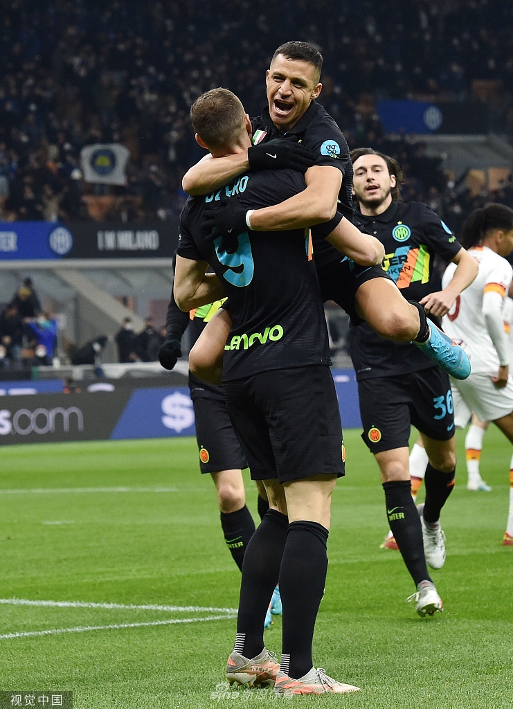 [意大利杯]国米2-0罗马 哲科破门