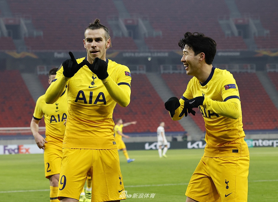 [欧联杯]沃尔夫斯贝格1-4热刺 贝尔传射