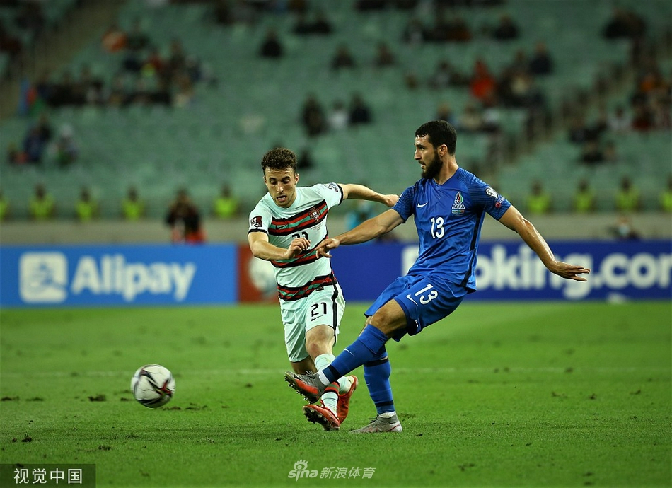 [世预赛]阿塞拜疆0-3葡萄牙 若塔传射