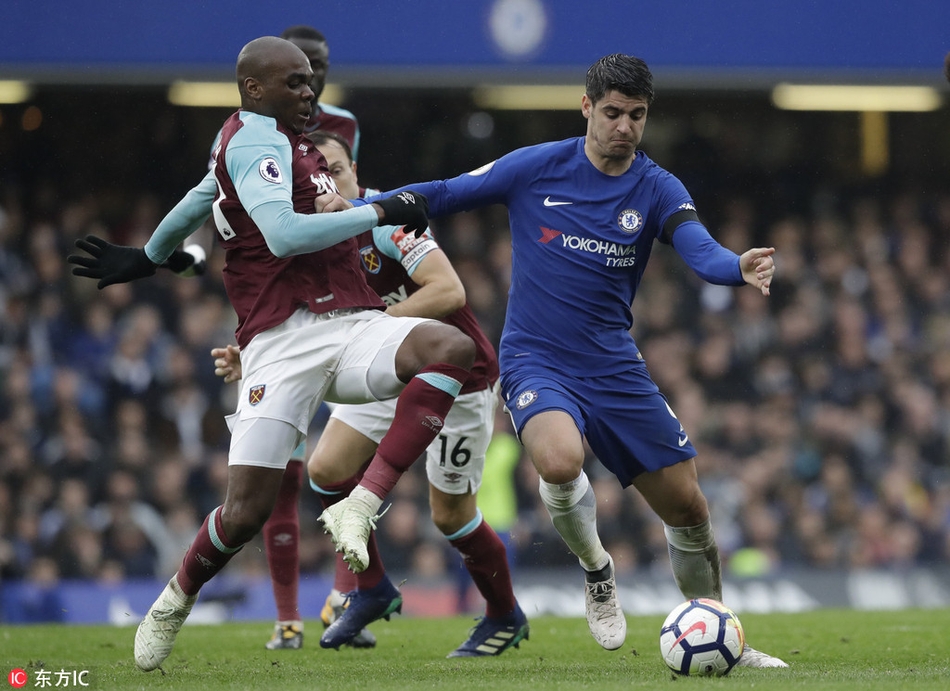 莫拉塔带球突破