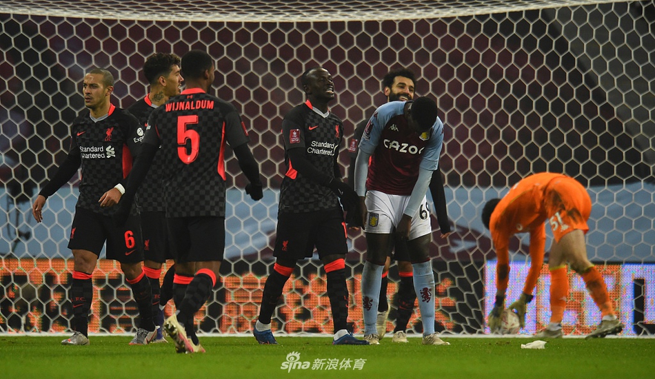 [足总杯]维拉1-4利物浦 马内两球