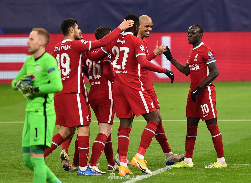 [欧冠]利物浦2-0莱比锡