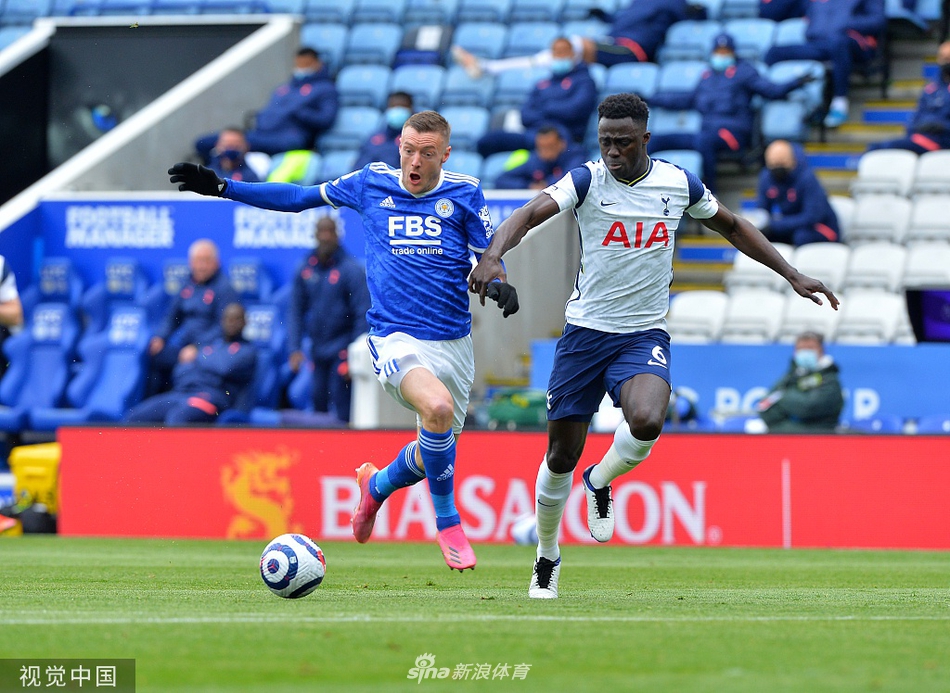 [英超]莱斯特2-4热刺 贝尔两球