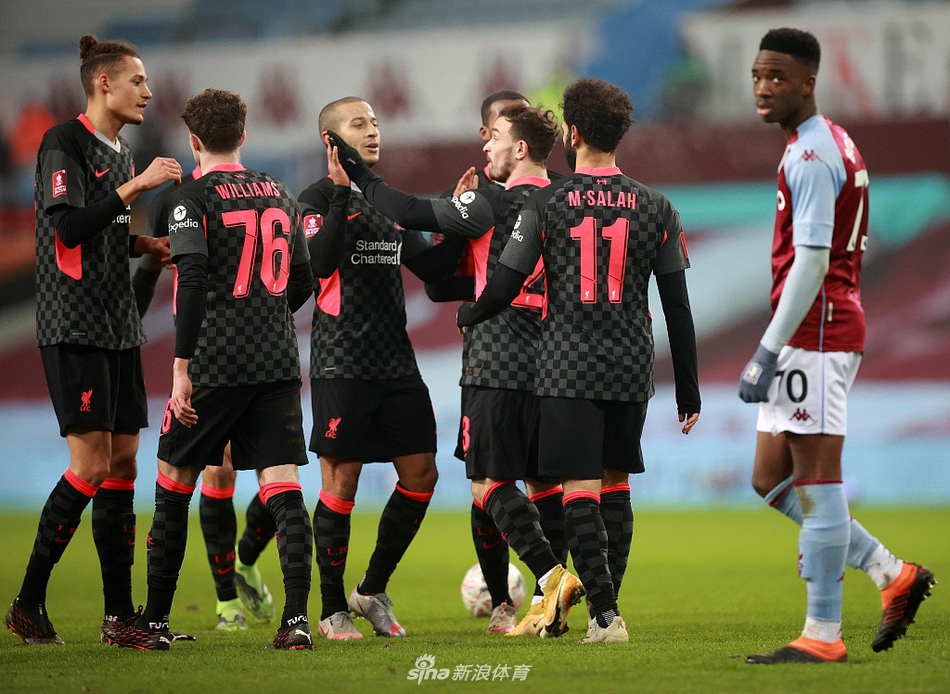 [足总杯]维拉1-4利物浦 马内两球