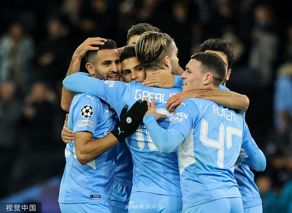 [欧冠]曼城4-1布鲁日 斯特林破门