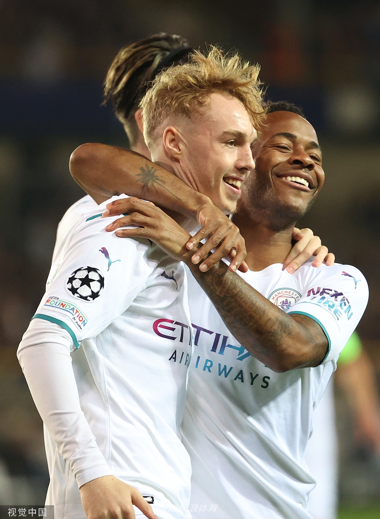 [欧冠]布鲁日1-5曼城 马赫雷斯两球