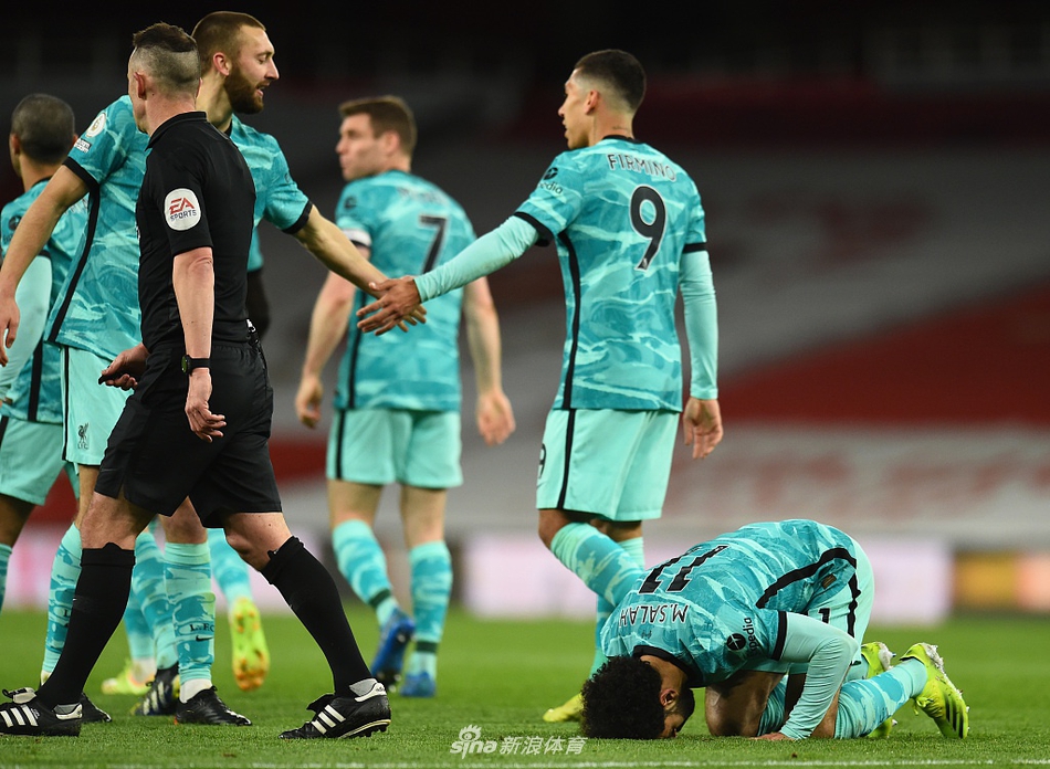 [英超]阿森纳0-3利物浦 若塔两球