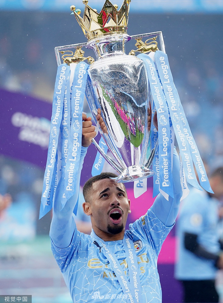 [英超]曼城5-0埃弗顿 阿圭罗两球