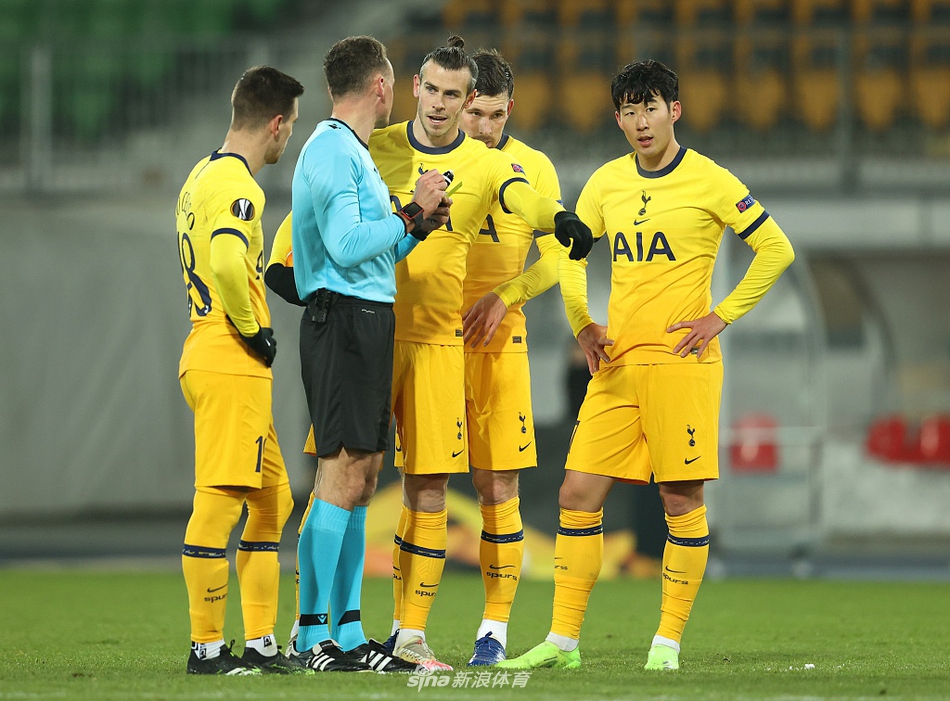 [欧联杯]林茨3-3热刺 贝尔孙兴O破门