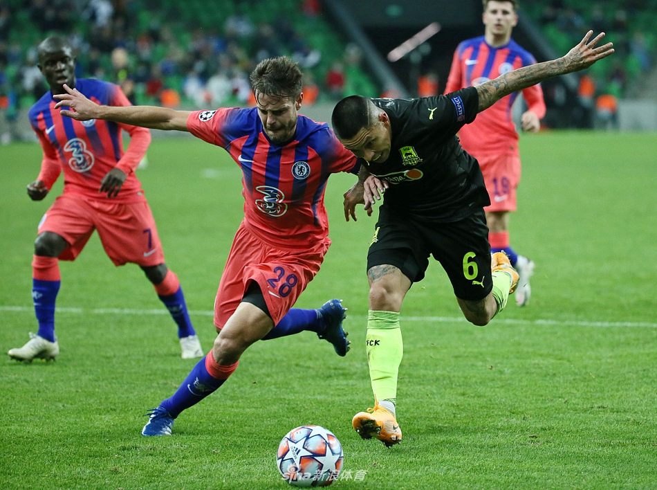 [欧冠]克拉斯诺达尔0-4切尔西