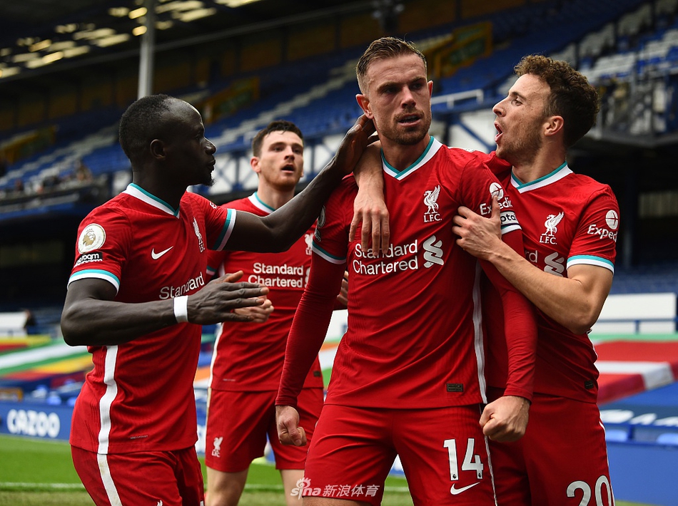 [英超]埃弗顿2-2利物浦