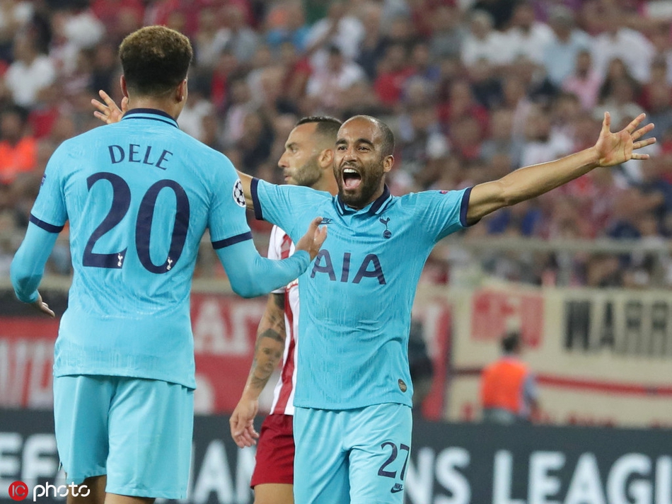 [欧冠]奥林匹亚科斯2-2热刺