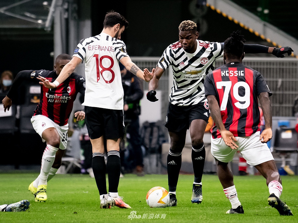 [欧联杯]AC米兰0-1曼联