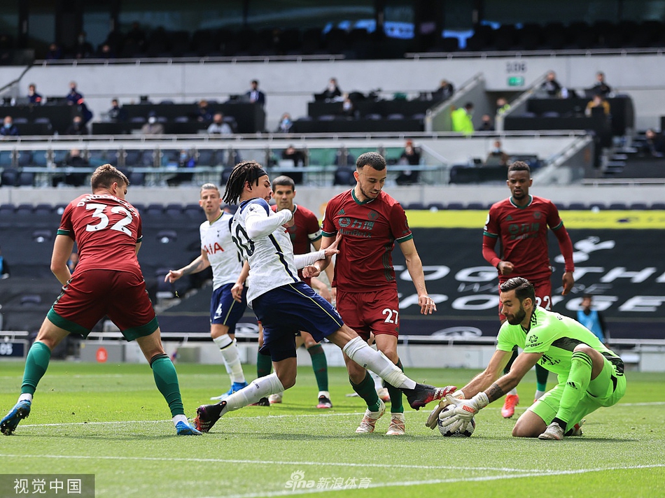 [英超]热刺2-0狼队 凯恩破门