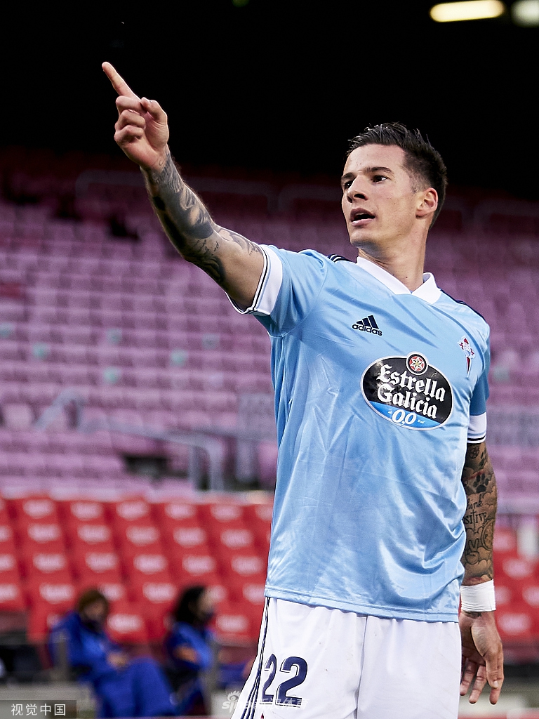 [西甲]巴萨1-2塞尔塔 梅西破门无缘争冠