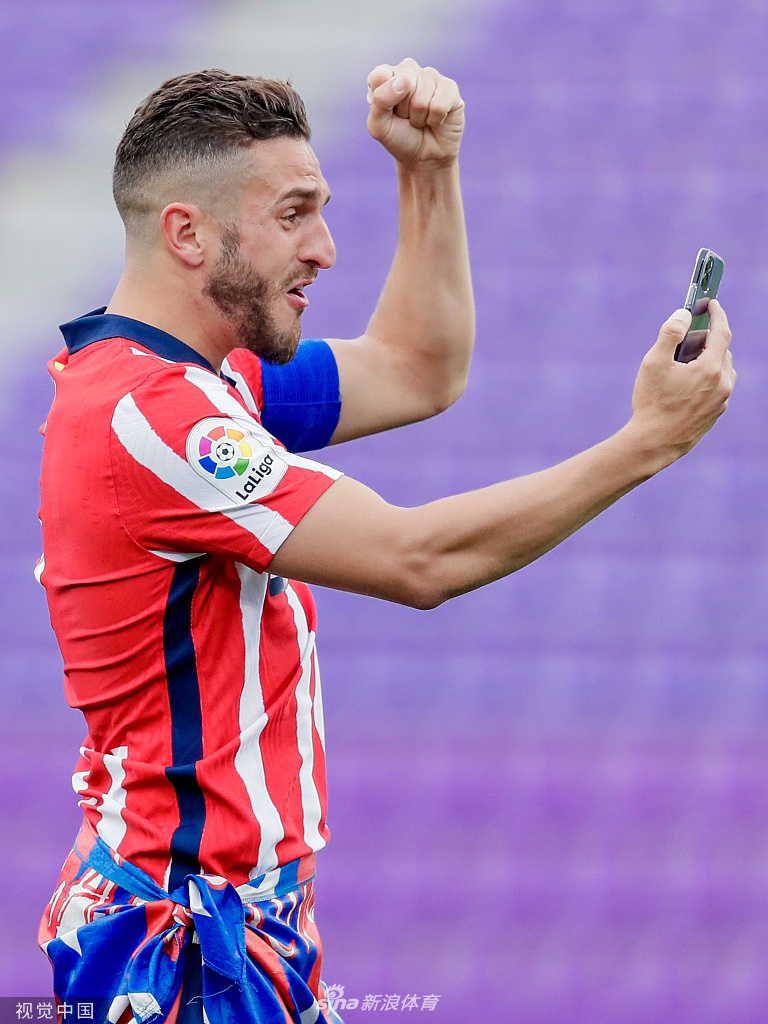 [西甲]巴拉多利德1-2马竞 马竞夺冠