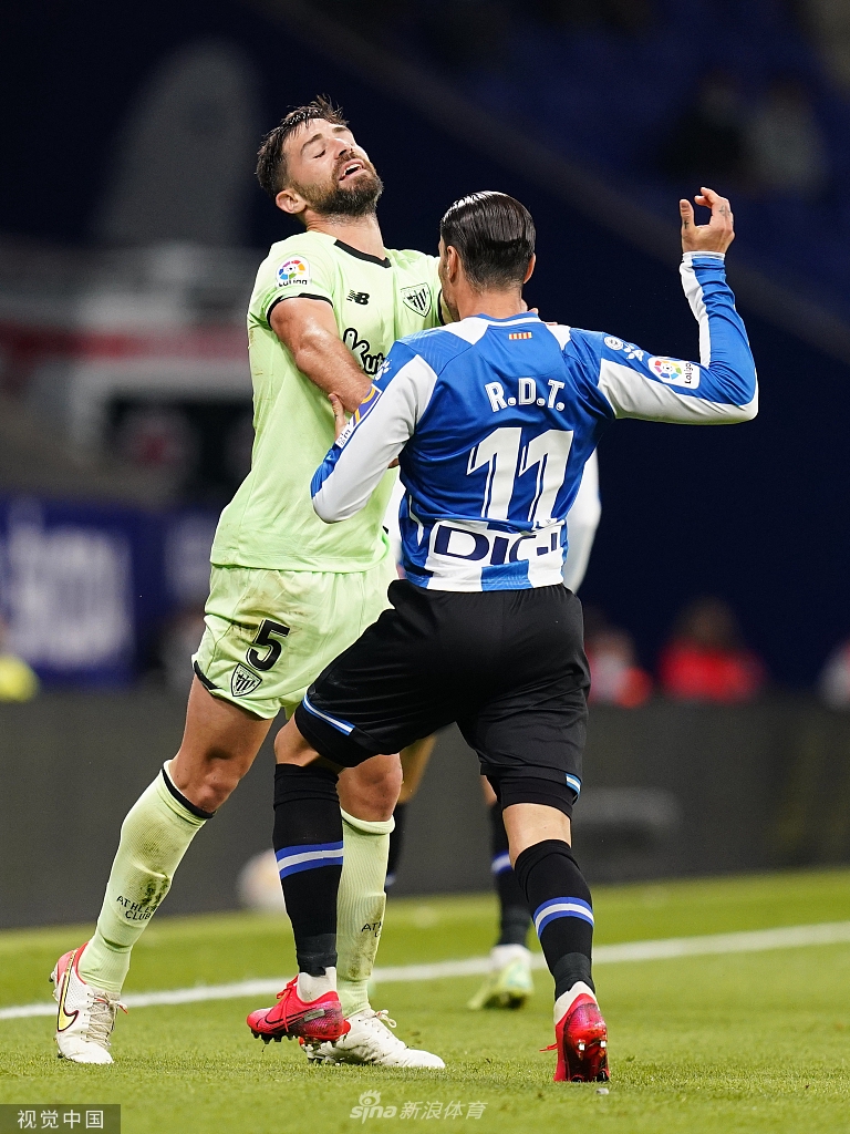 [西甲]西班牙人1-1毕尔巴鄂 武磊未能上场