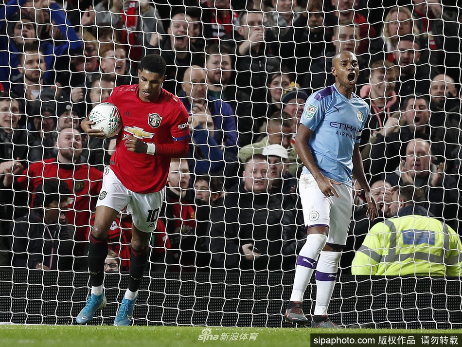 [联赛杯]曼联1-3曼城