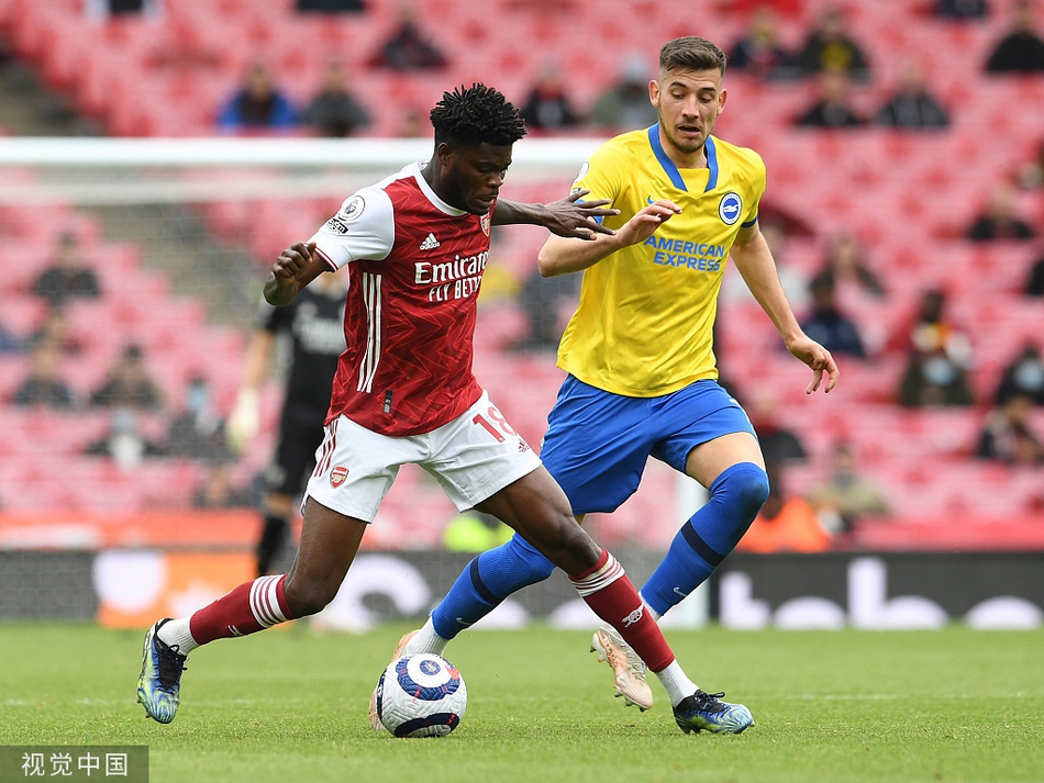 [英超]阿森纳2-0布莱顿 佩佩两球