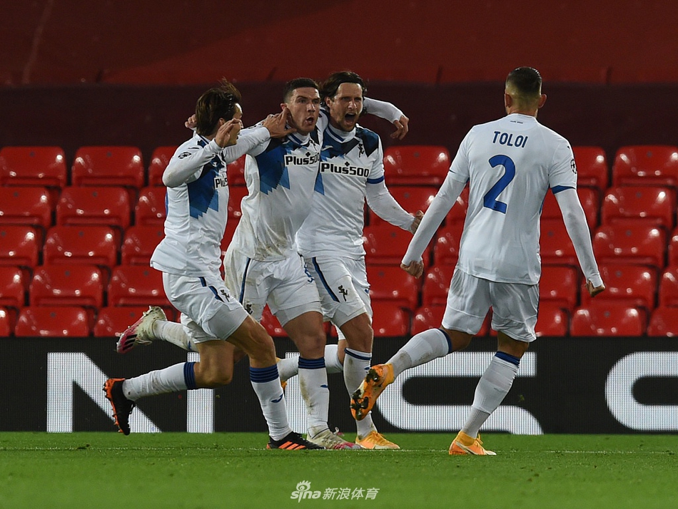 [欧冠]利物浦0-2亚特兰大