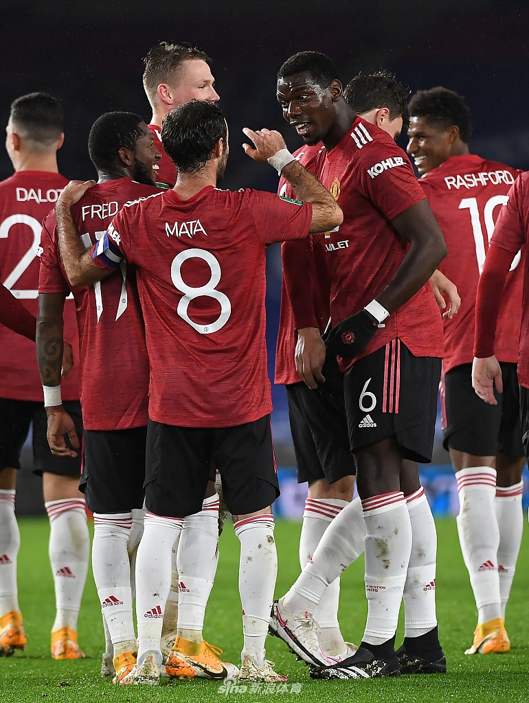 [联赛杯]布莱顿0-3曼联