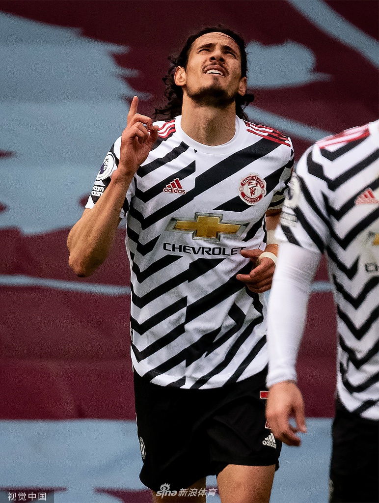 [英超]维拉1-3曼联 卡瓦尼破门