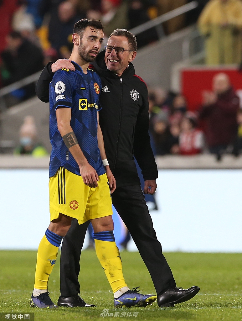 [英超]布伦特福德1-3曼联 B费助攻双响