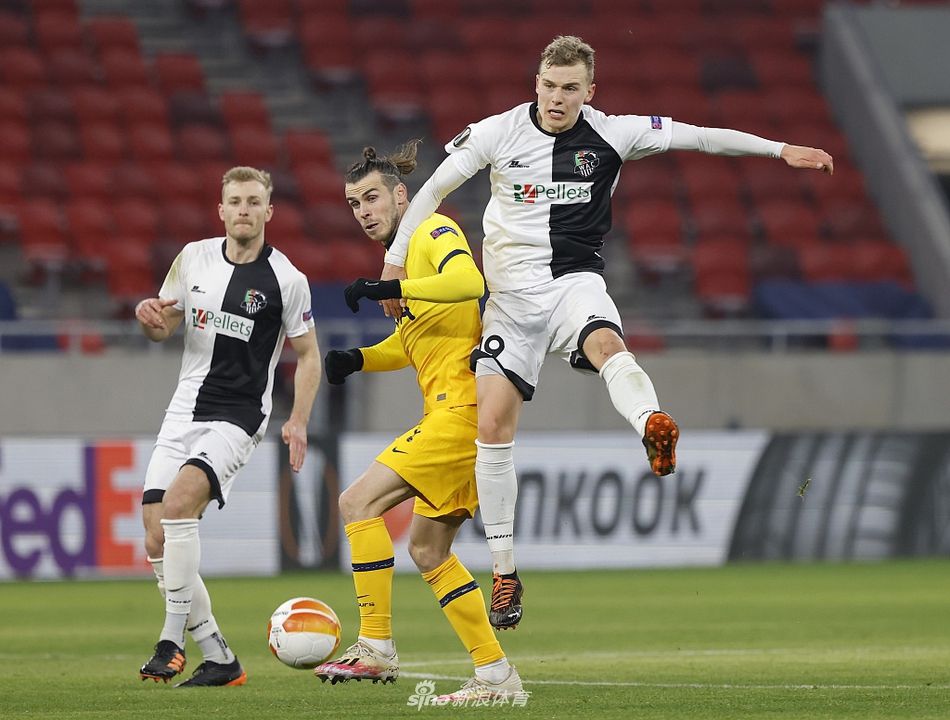 [欧联杯]沃尔夫斯贝格1-4热刺 贝尔传射