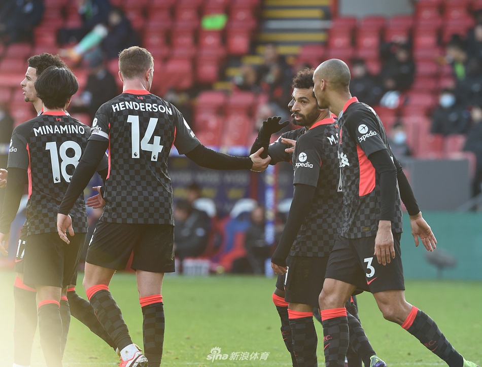 [英超]利物浦客场7-0狂胜水晶宫