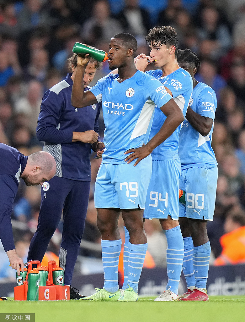 [联赛杯]韦康比1-6曼城 马赫雷斯两球