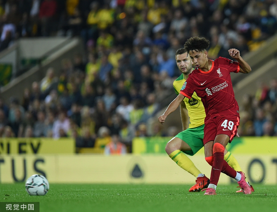 [联赛杯]诺维奇0-3利物浦 南野拓实两球