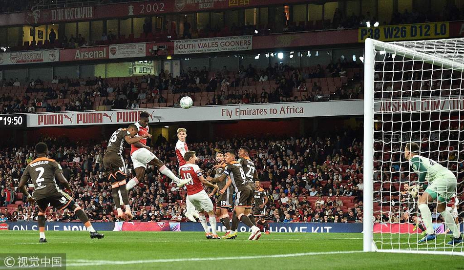 [联赛杯]阿森纳3-1布伦特福德