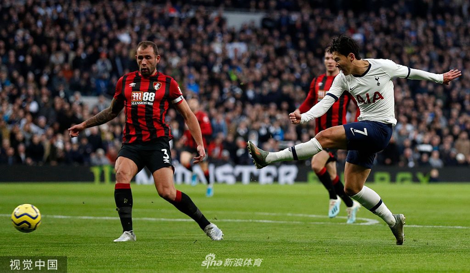 [英超]热刺3-2伯恩茅斯