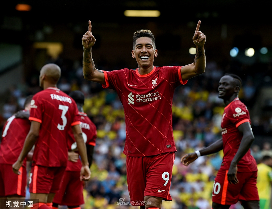 [英超]诺维奇0-3利物浦 萨拉赫传射
