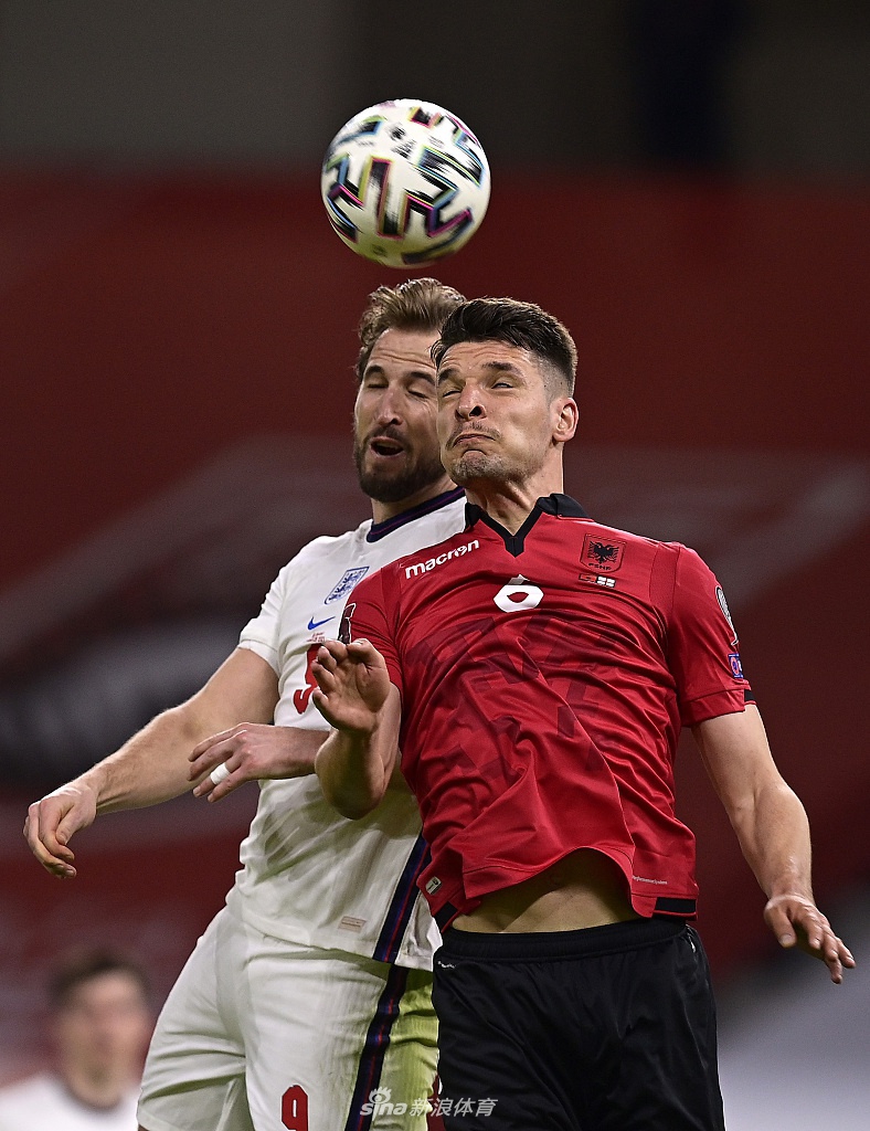 [世预赛]英格兰2-0阿尔巴尼亚 凯恩传射