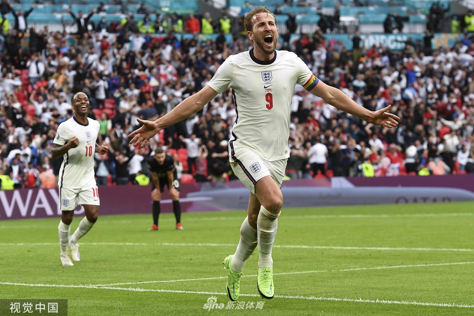 [欧洲杯]英格兰2-0淘汰德国 斯特林凯恩破门