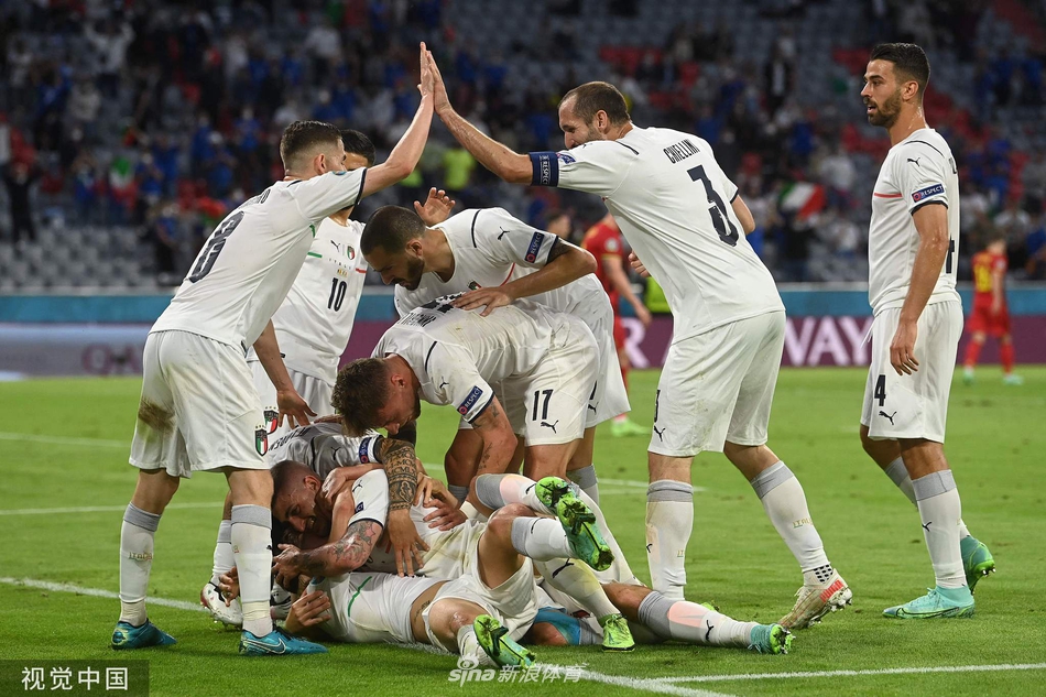 [欧洲杯]意大利2-1比利时 因西涅破门
