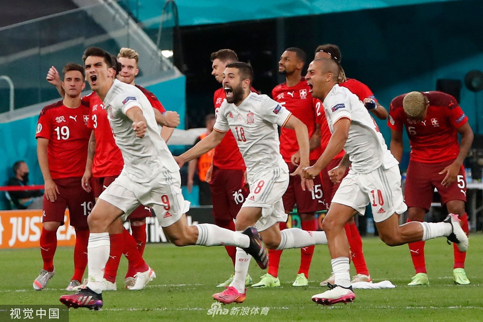 [欧洲杯]西班牙1-1（点球3-1）瑞士