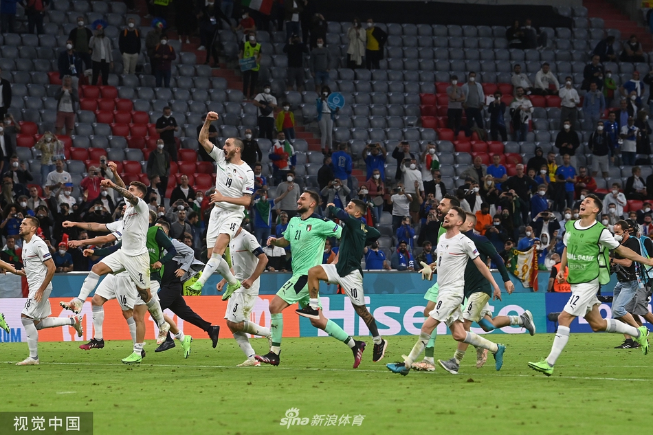 [欧洲杯]意大利2-1比利时 因西涅破门