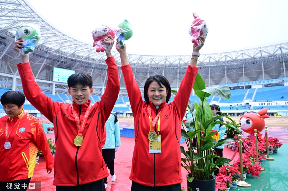 2022福建省第十七届运动会田径赛况