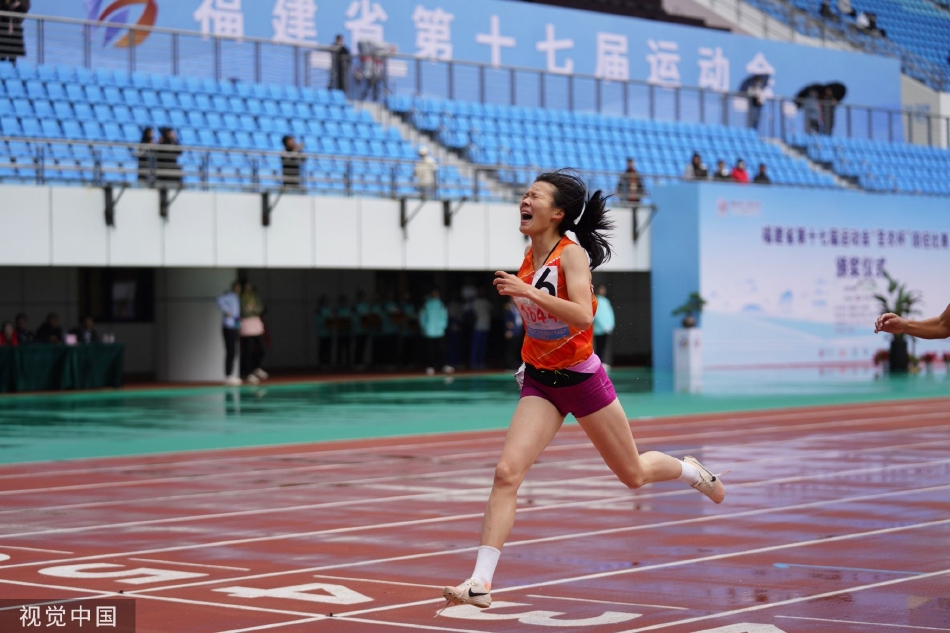 2022福建省第十七届运动会田径赛况