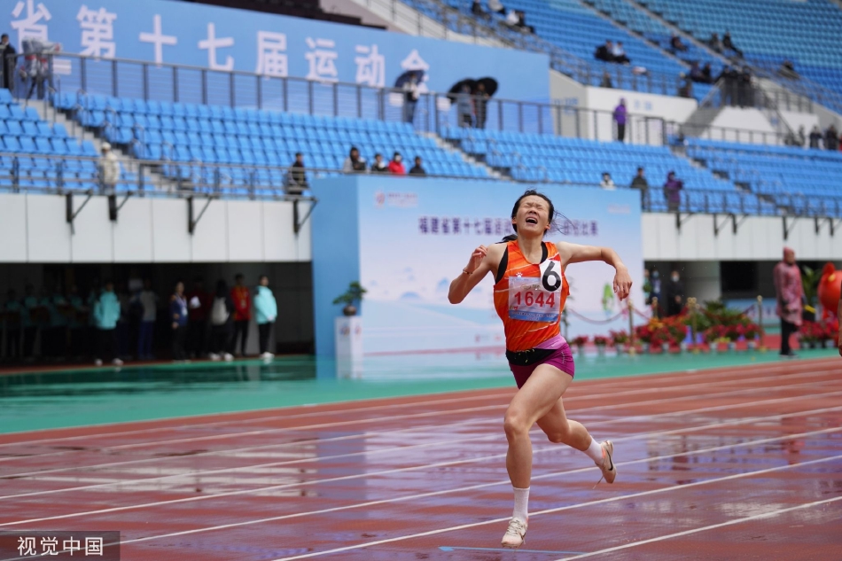 2022福建省第十七届运动会田径赛况