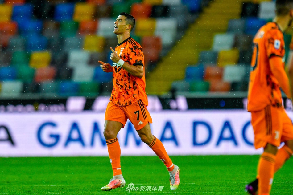 [意甲]乌迪内斯1-2尤文 C罗两球