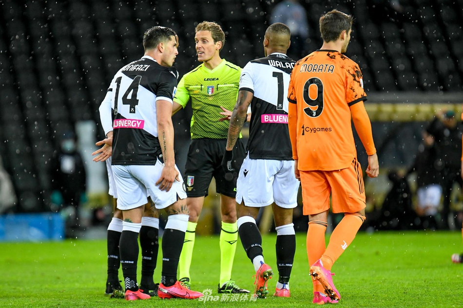 [意甲]乌迪内斯1-2尤文 C罗两球